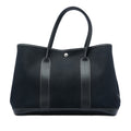 Garden Party Tote Toile and Leather 36