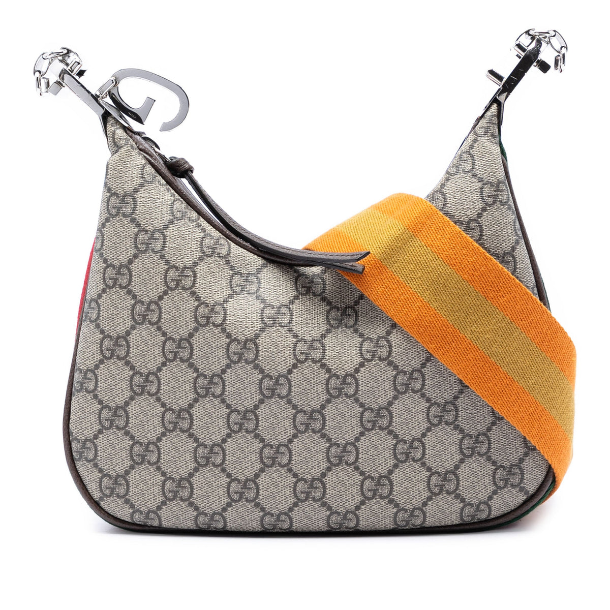 Attache Shoulder Bag GG Coated Canvas Small