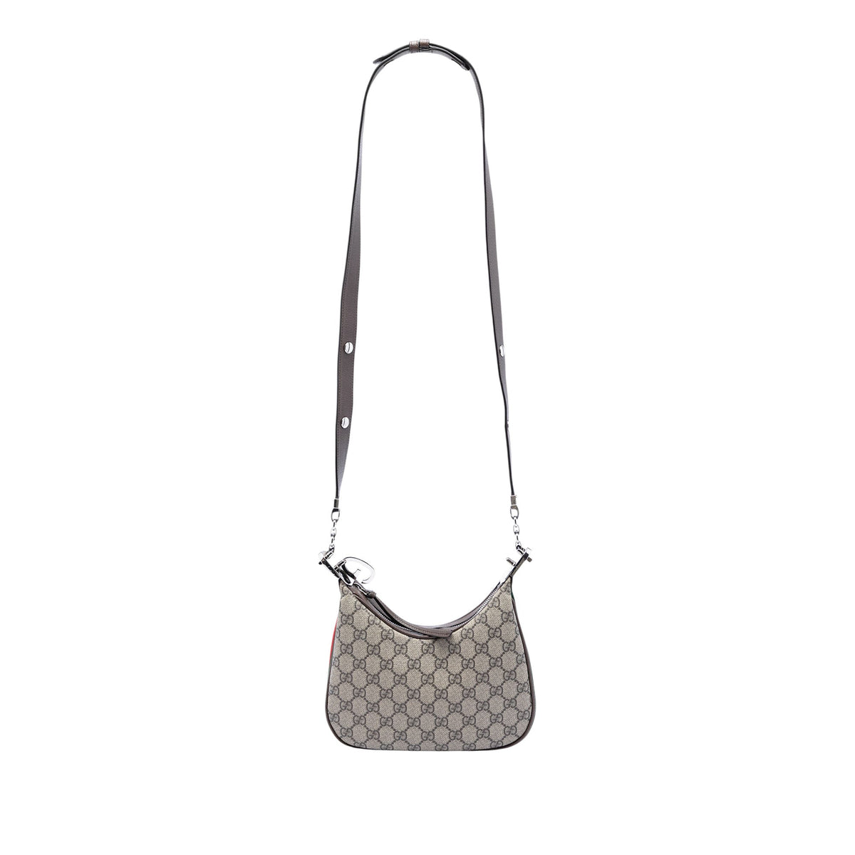 Attache Shoulder Bag GG Coated Canvas Small