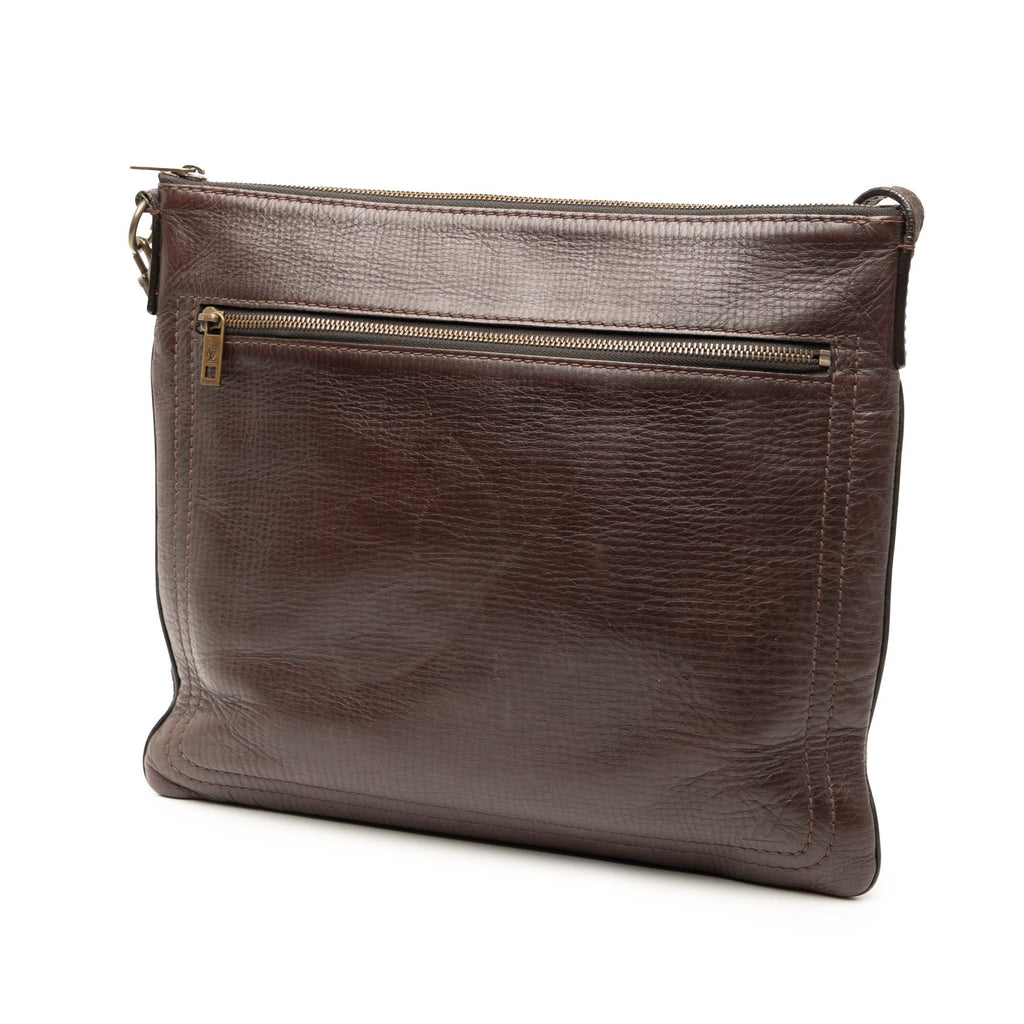 Sac Plat Crossbody Bag Utah Leather