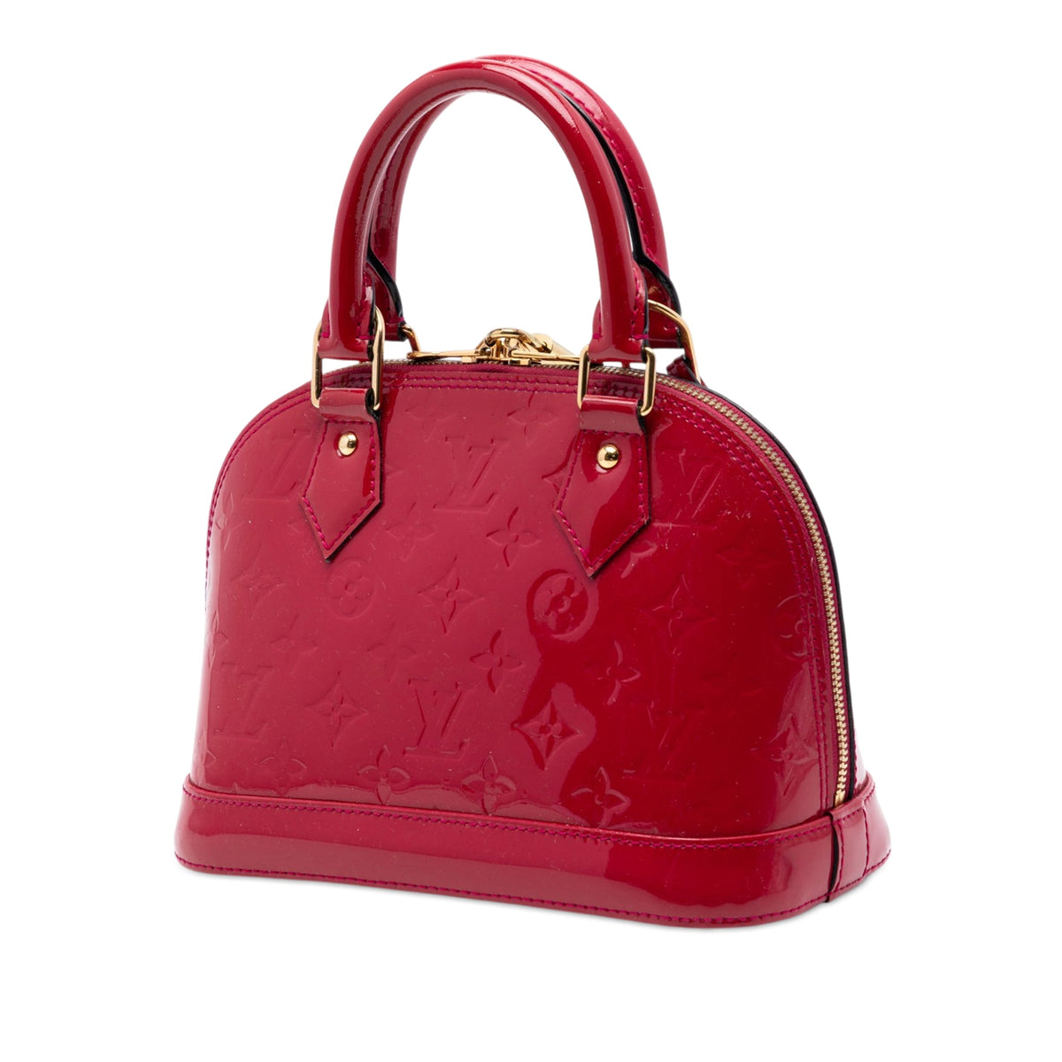 Alma Handbag Monogram Vernis BB