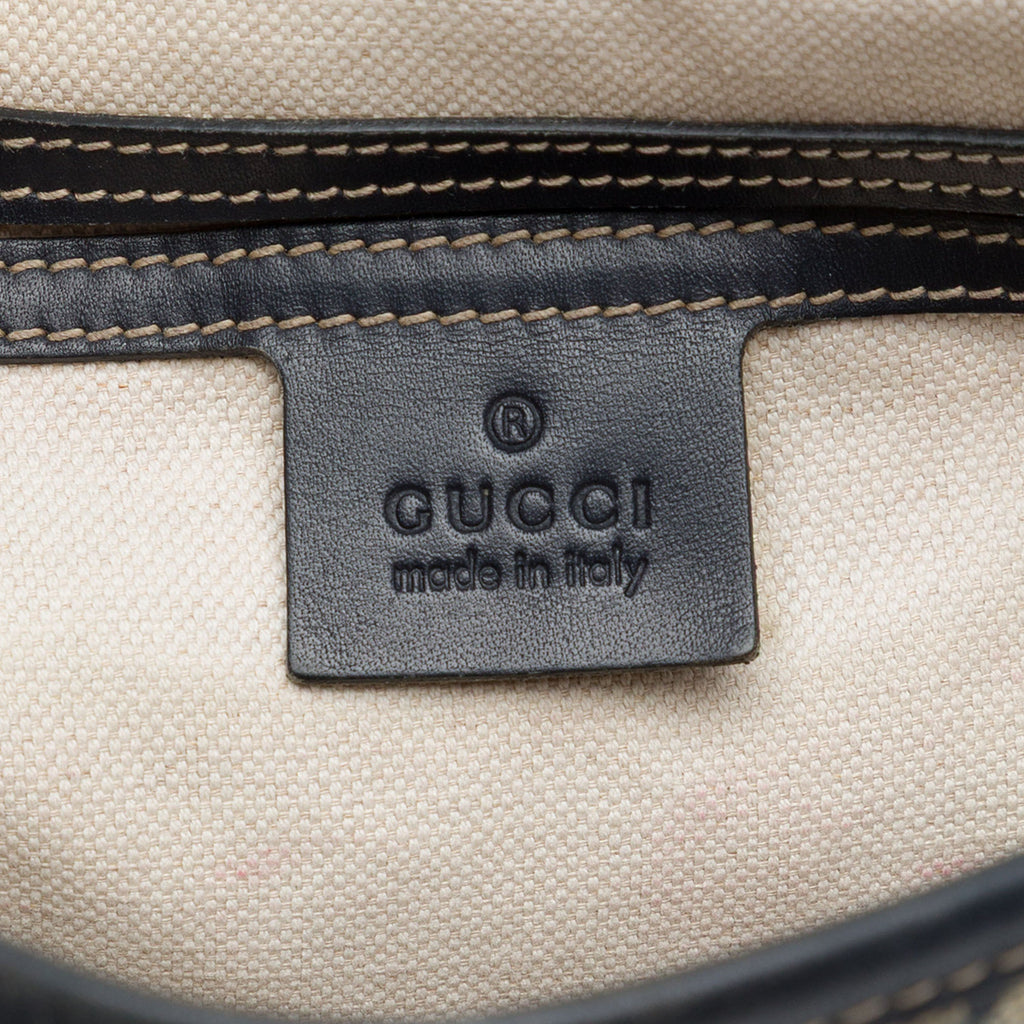 Flap Messenger GG Coated Canvas Small