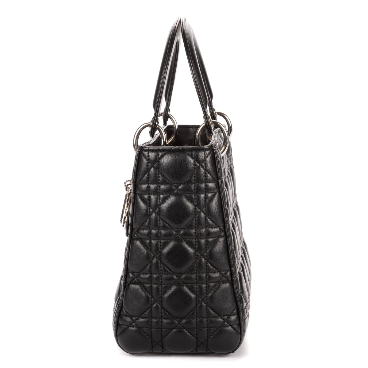 Lady Dior Bag Cannage Quilt Lambskin Medium