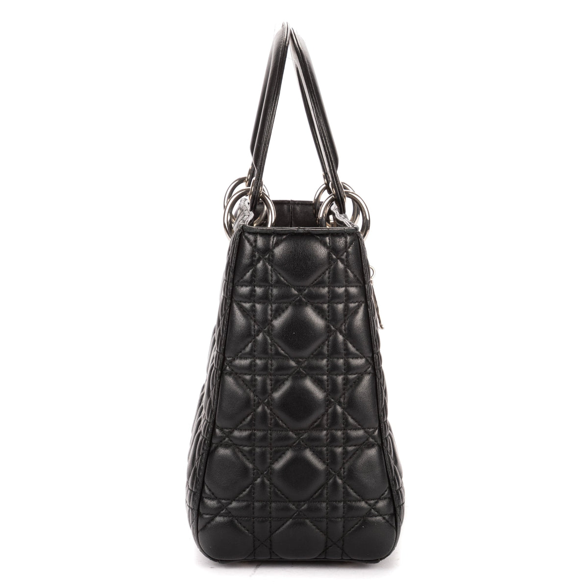 Lady Dior Bag Cannage Quilt Lambskin Medium