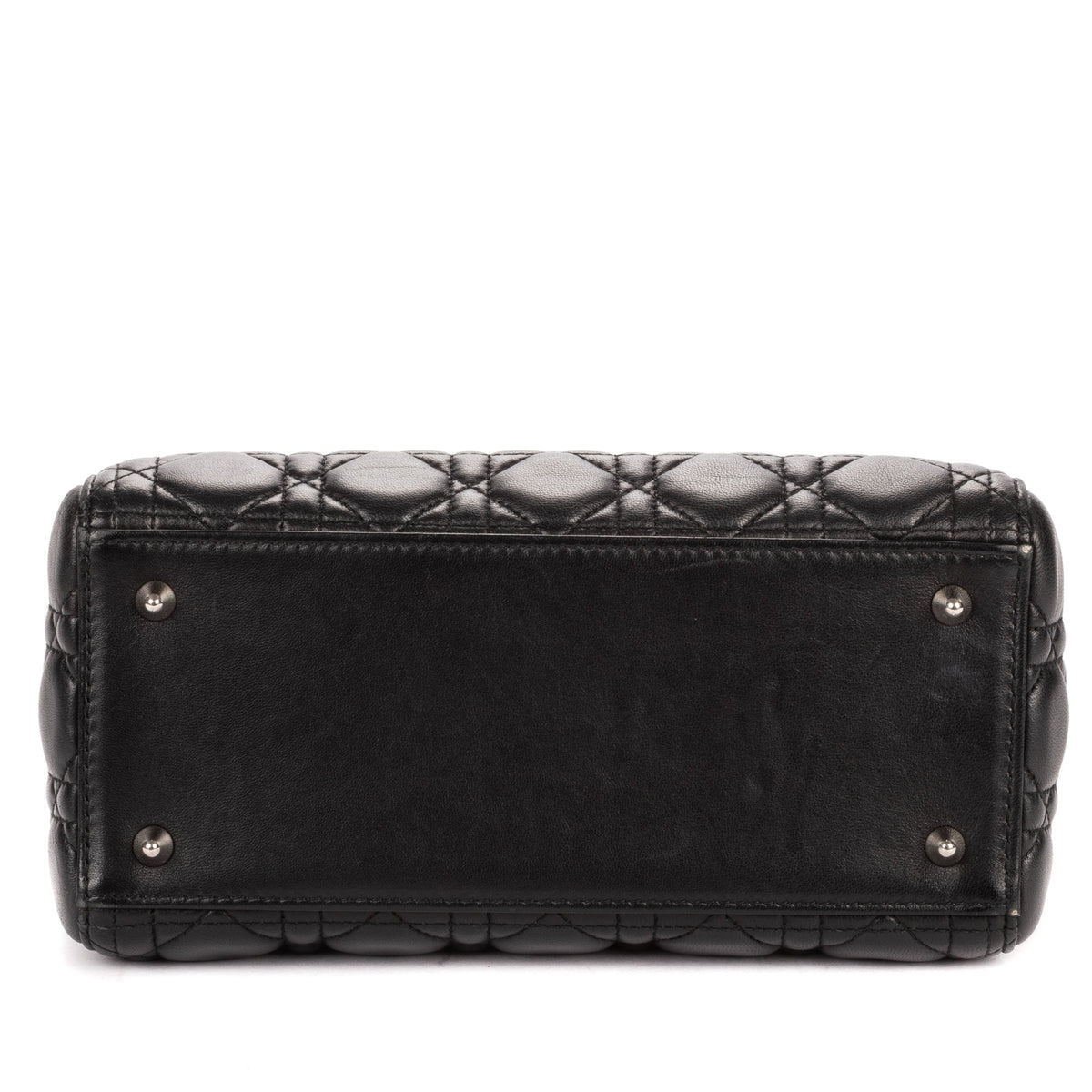 Lady Dior Bag Cannage Quilt Lambskin Medium