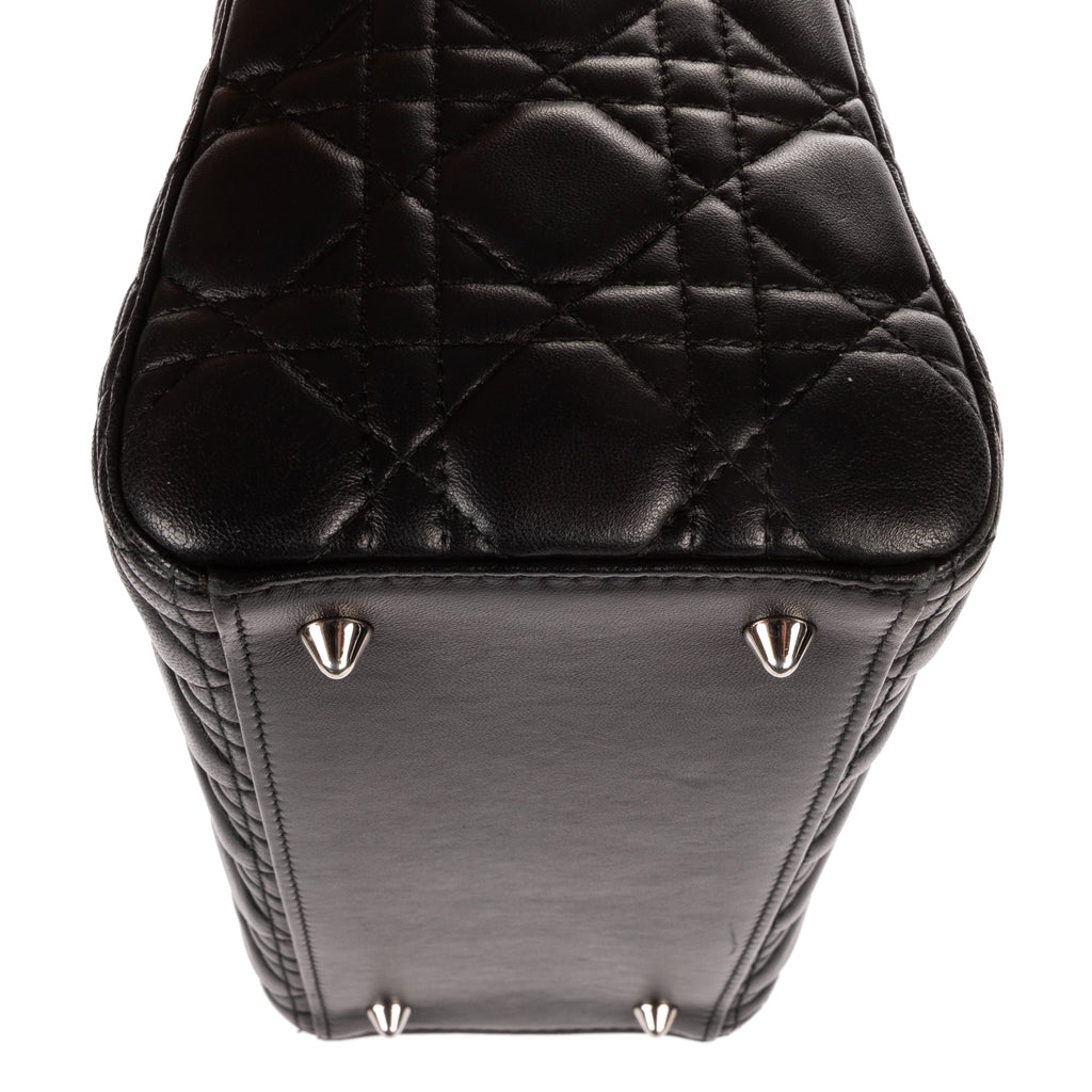 Lady Dior Bag Cannage Quilt Lambskin Medium