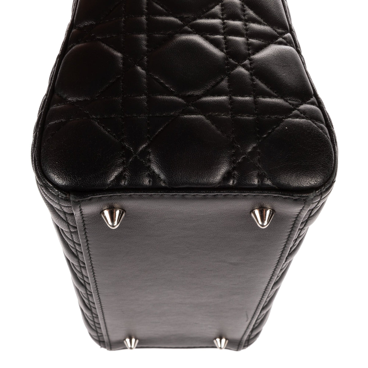 Lady Dior Bag Cannage Quilt Lambskin Medium