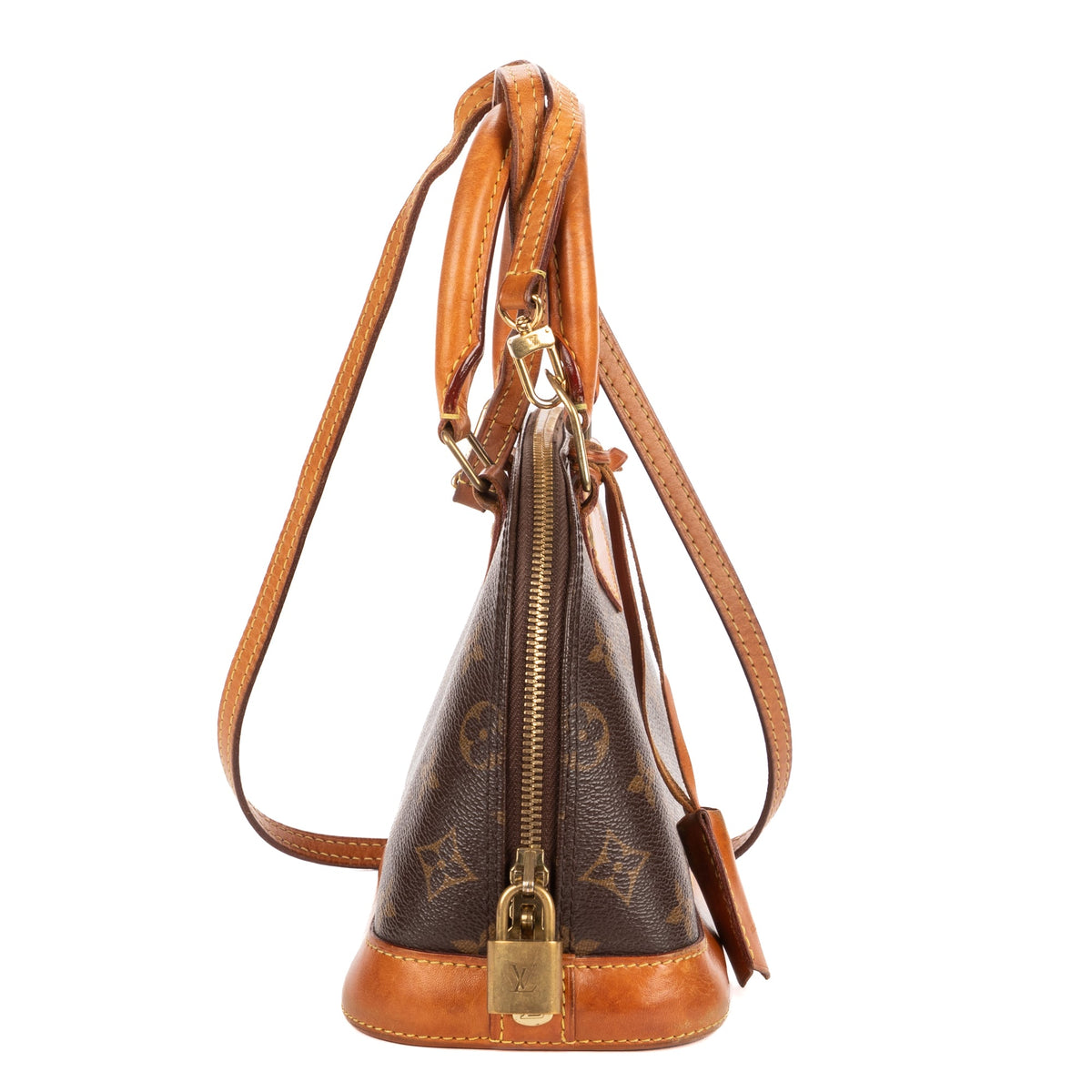 Alma Handbag Monogram Canvas BB