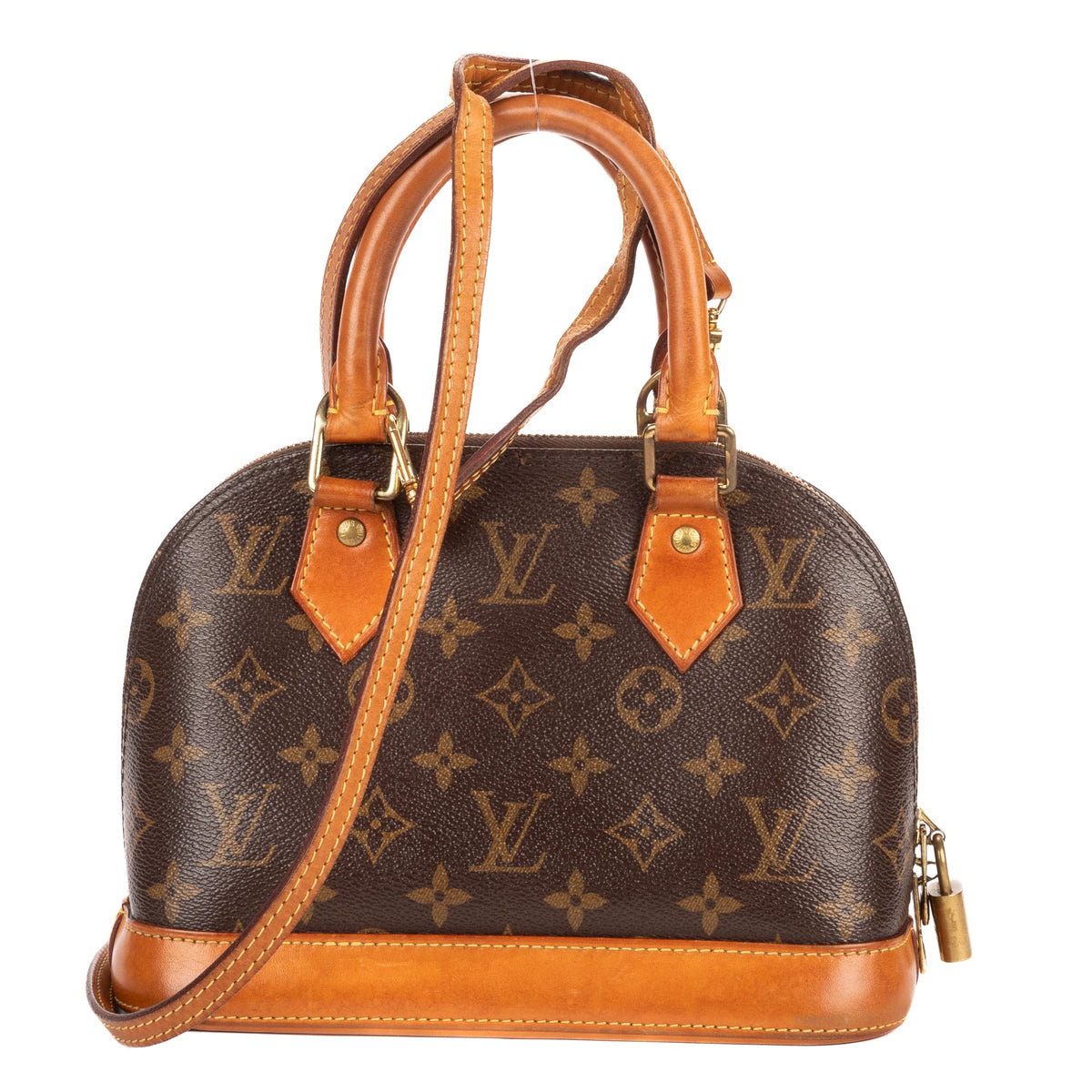 Alma Handbag Monogram Canvas BB