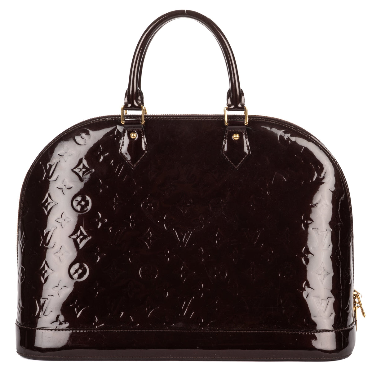Alma Handbag Monogram Vernis GM