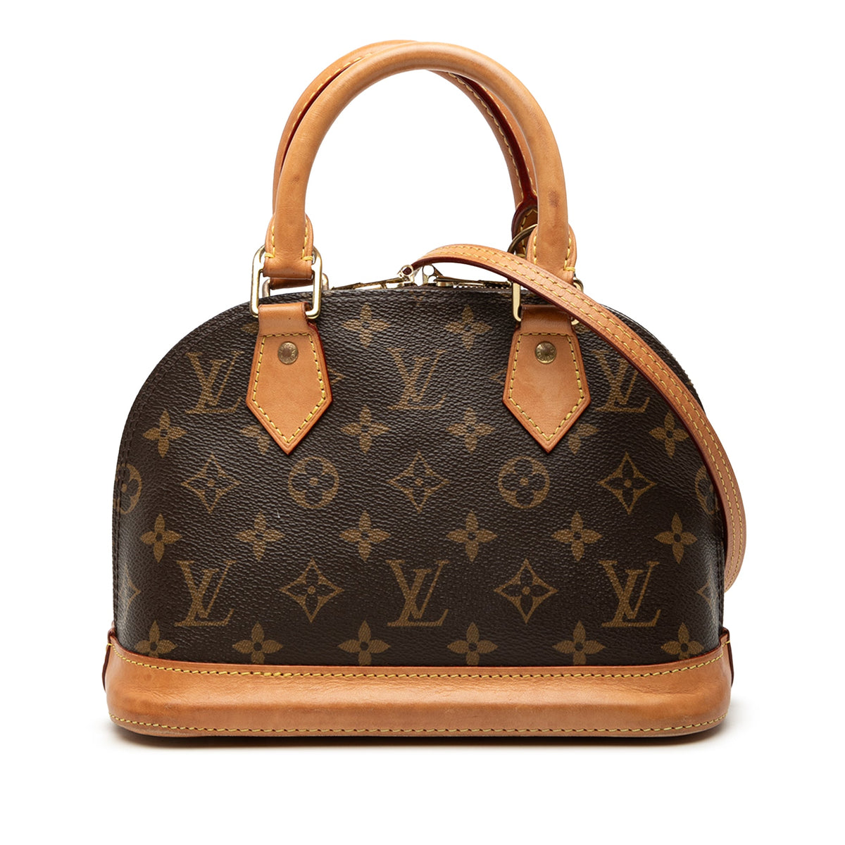 Alma Handbag Monogram Canvas BB