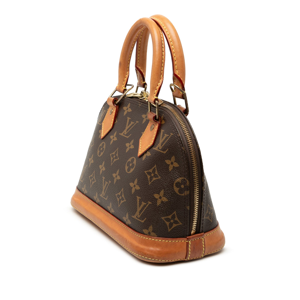 Alma Handbag Monogram Canvas BB