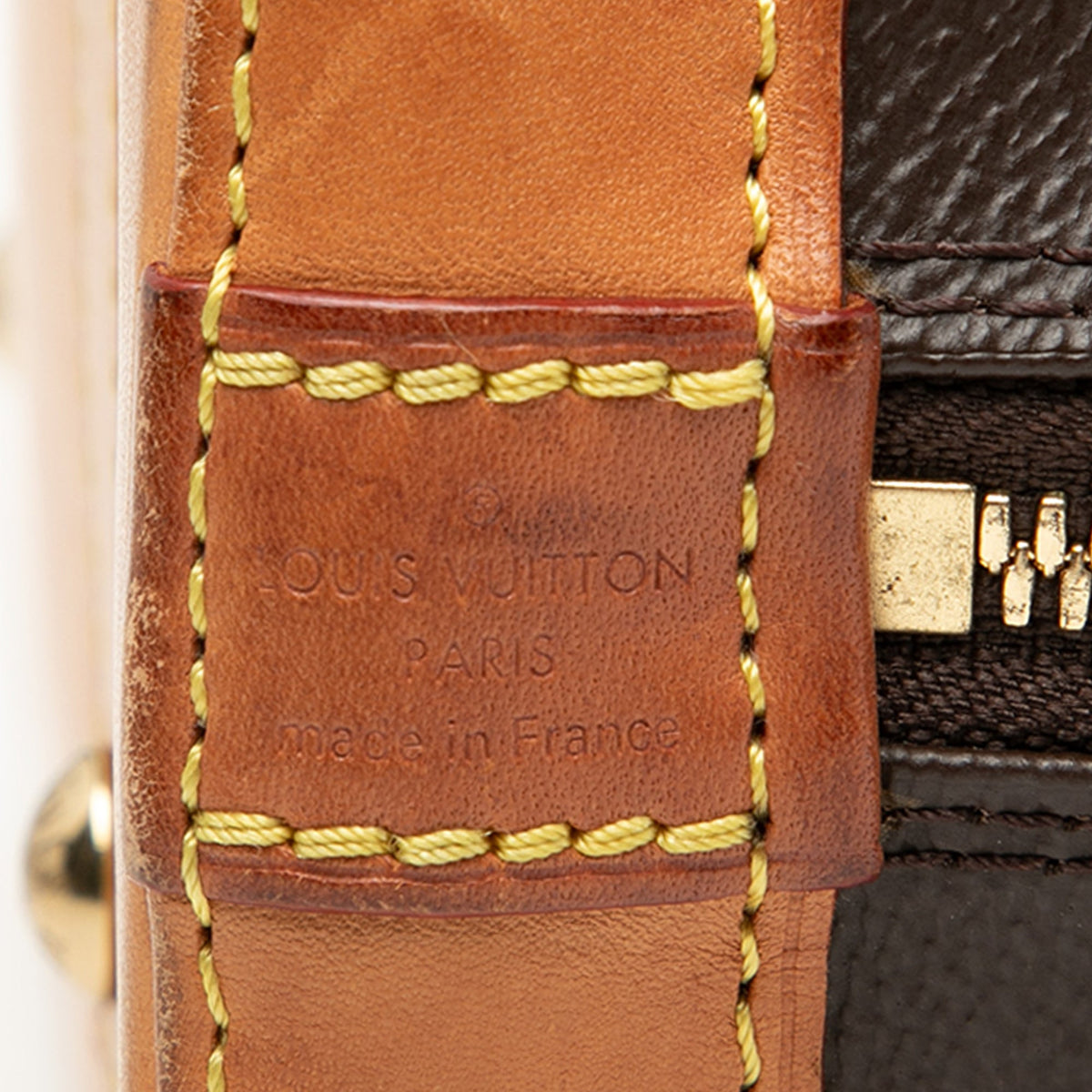 Alma Handbag Monogram Canvas BB
