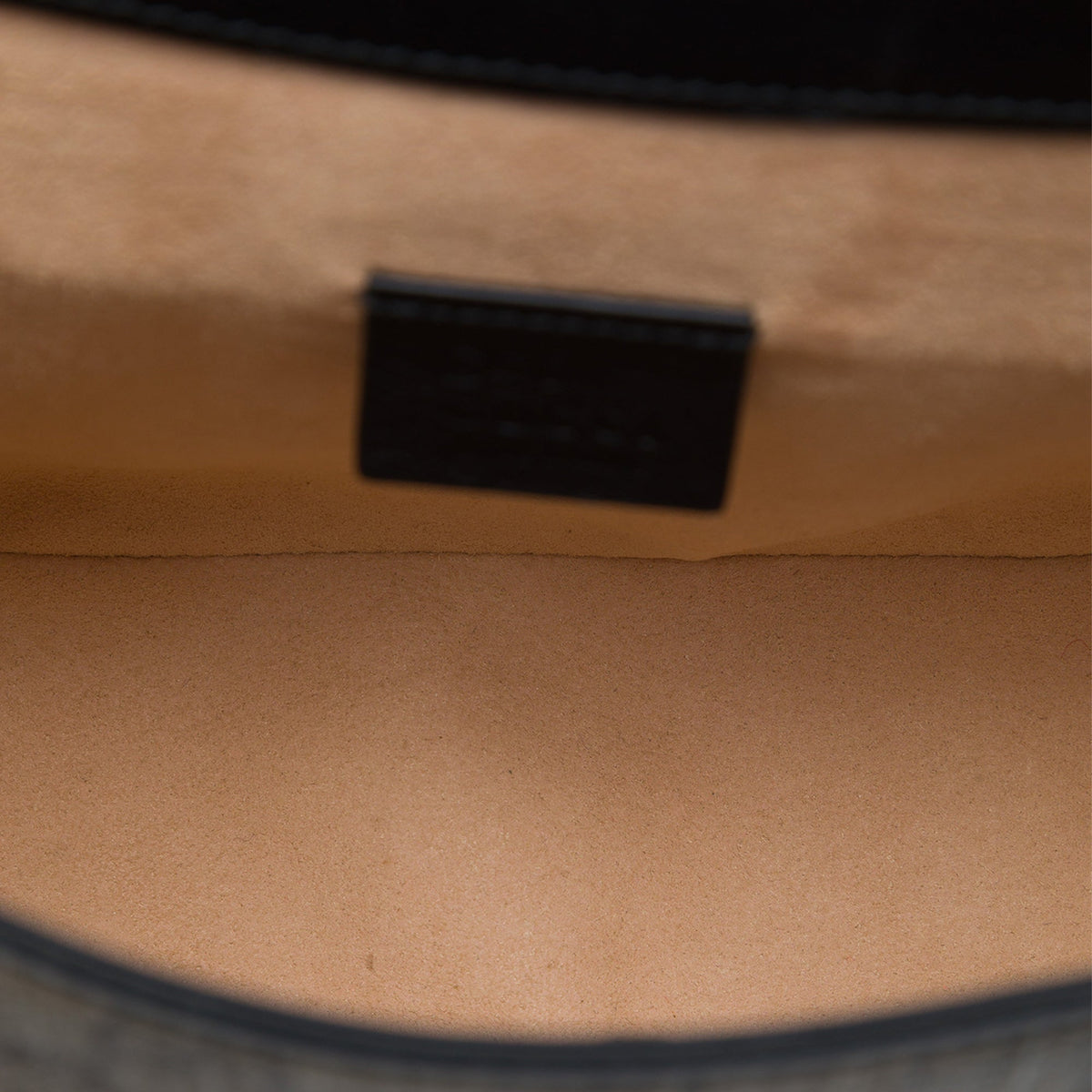 Padlock Saddle Shoulder Bag GG Coated Canvas and Leather Medium