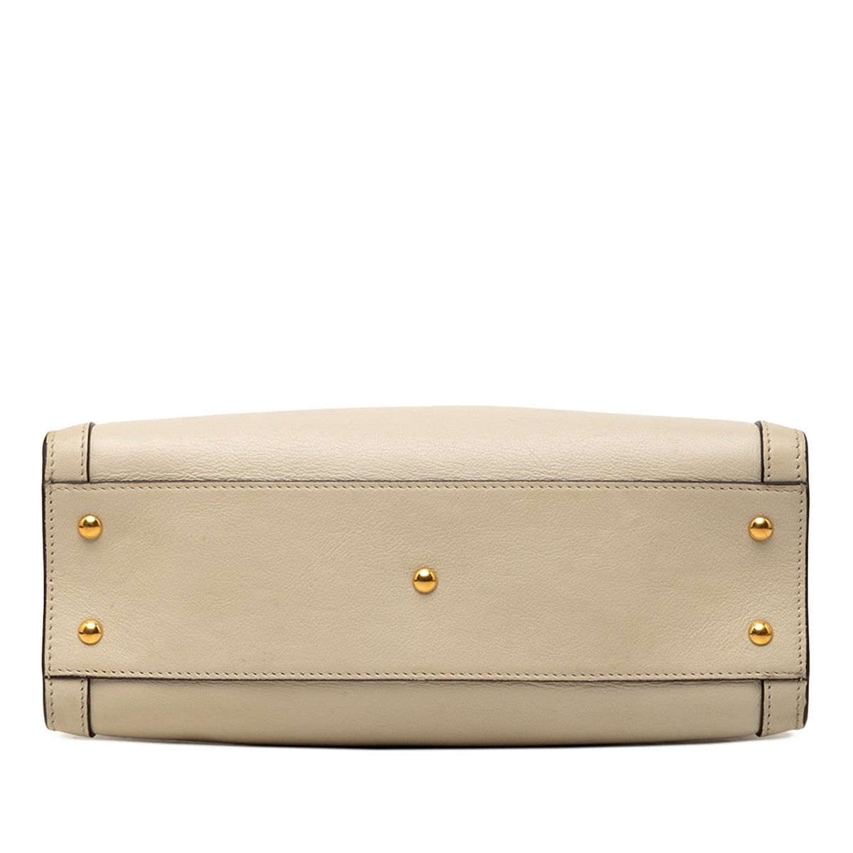 Diana NM Bamboo Handle Tote Leather Small