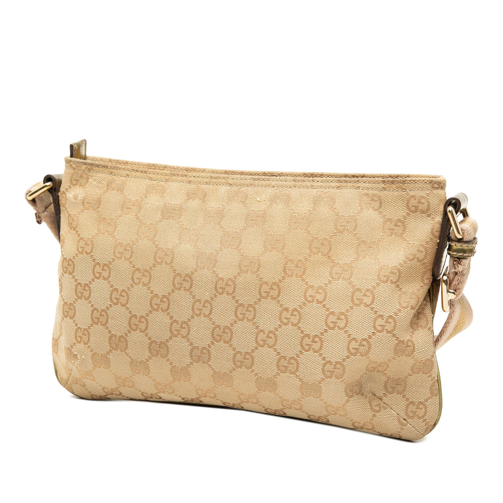 Web Strap Messenger Bag GG Canvas Small