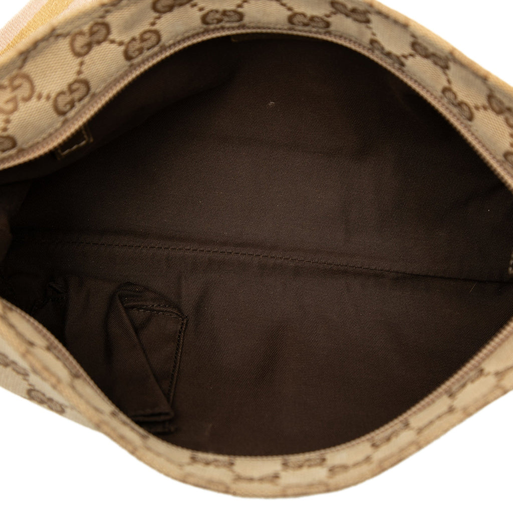 Web Strap Messenger Bag GG Canvas Small