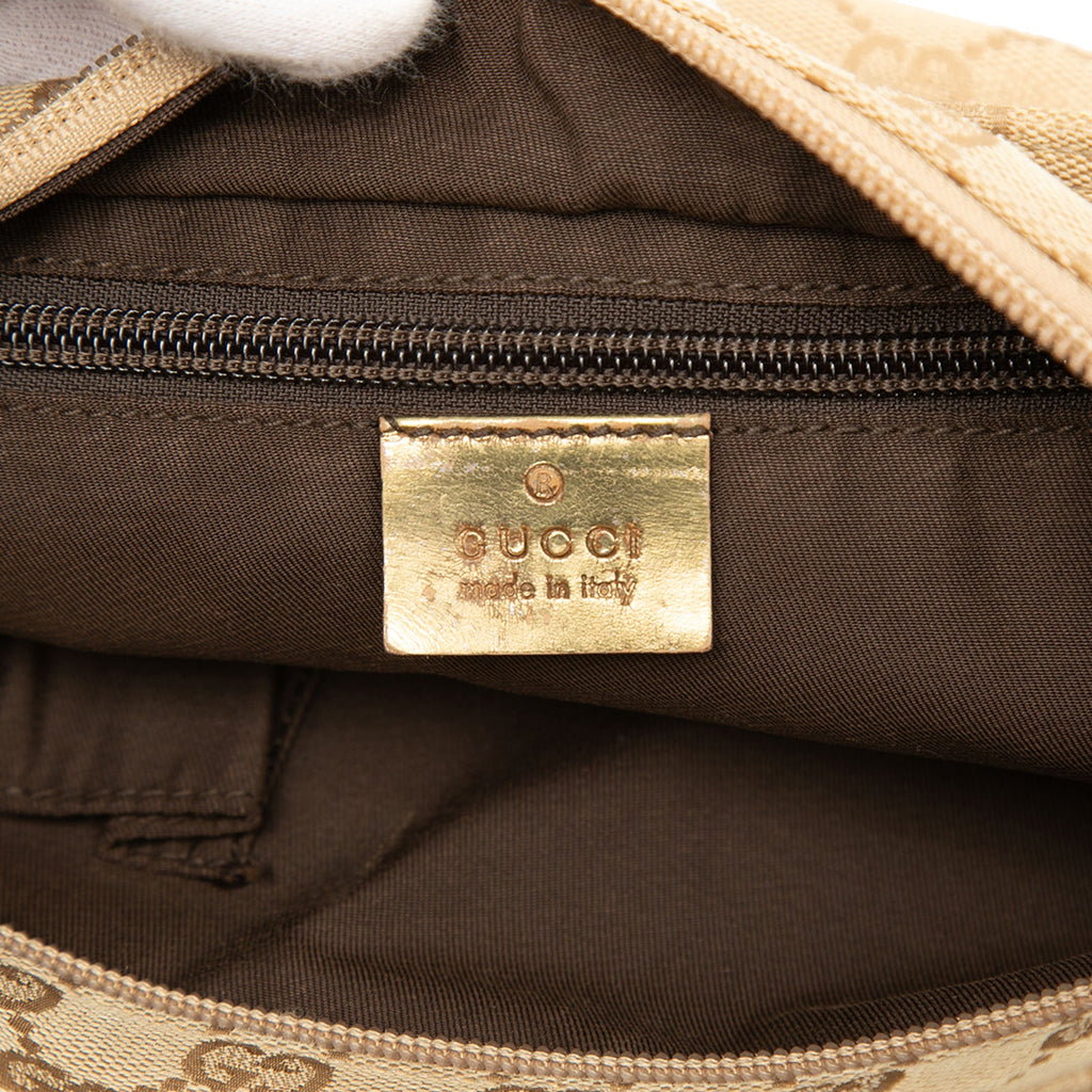Web Strap Messenger Bag GG Canvas Small