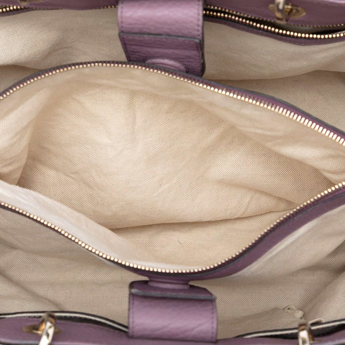 Bamboo Shopper Tote Leather Large