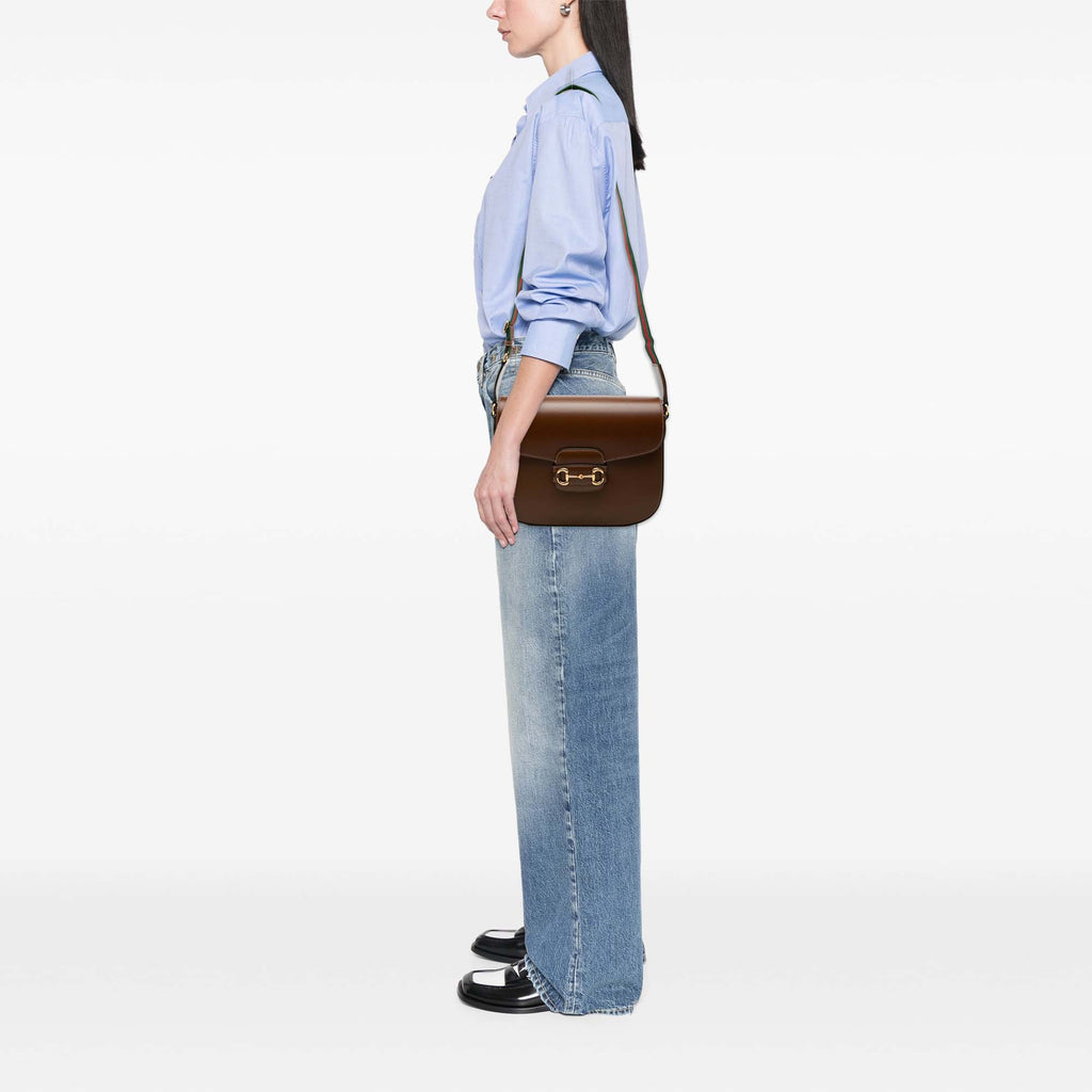 Horsebit 1955 Shoulder Bag Leather Large