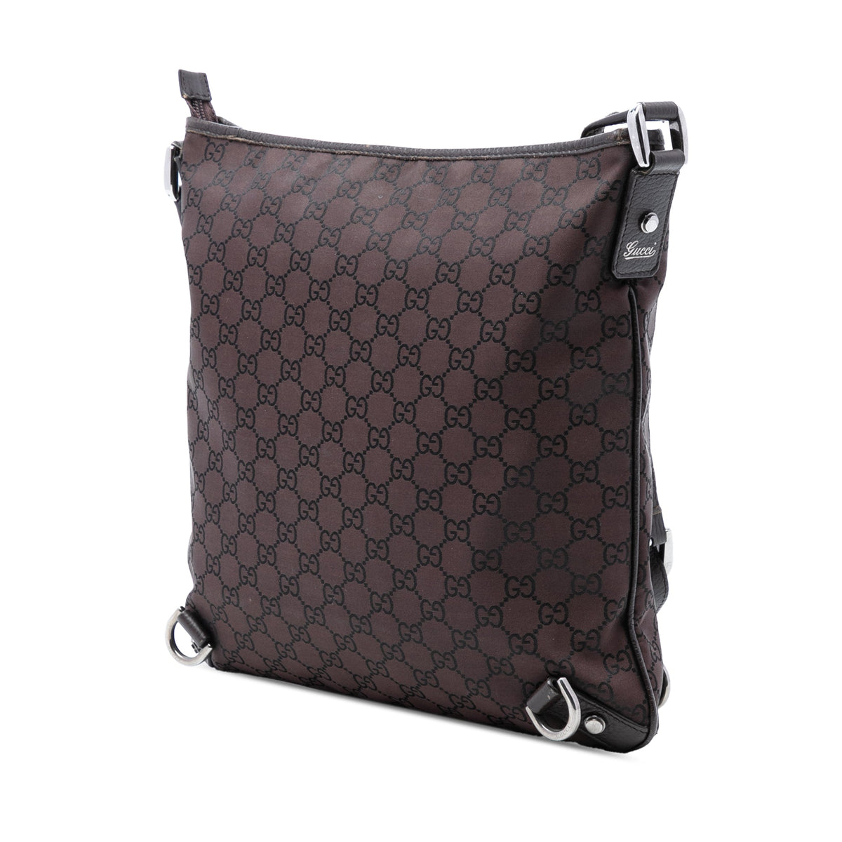 Abbey D-Ring Messenger Bag GG Canvas