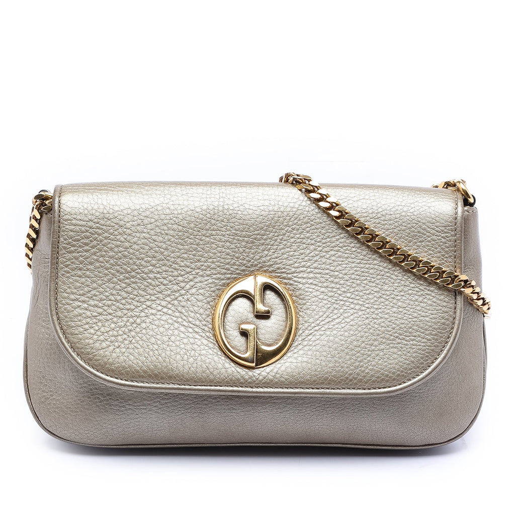 1973 Chain Shoulder Bag Leather Medium