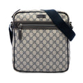 Front Zip Messenger GG Coated Canvas Medium