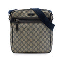 Front Zip Messenger GG Coated Canvas Medium