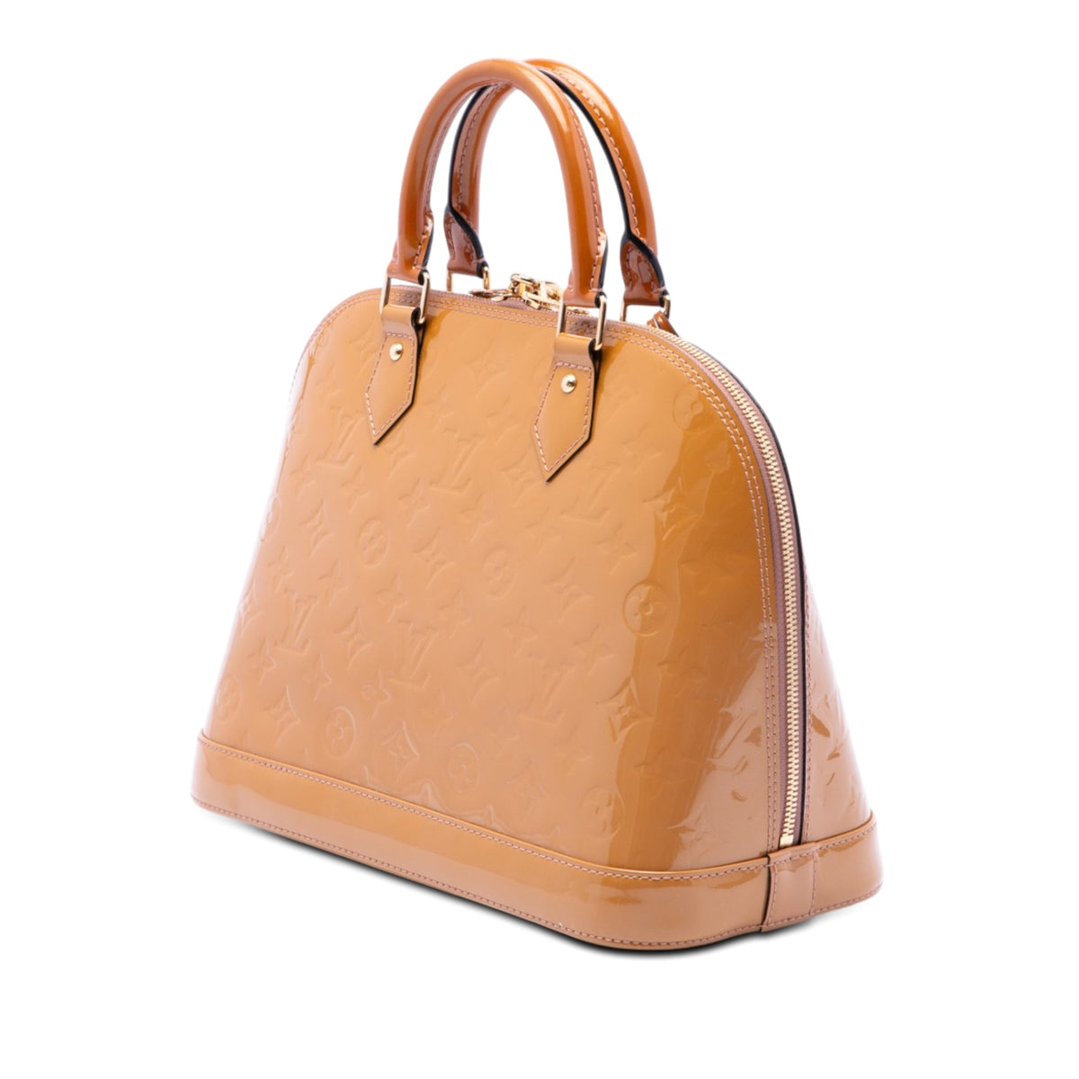 Alma Handbag Monogram Vernis PM