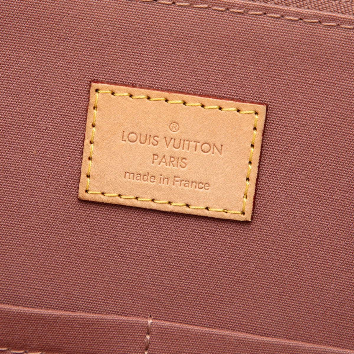 Alma Handbag Monogram Vernis PM