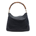 Diana Bamboo Shoulder Bag Leather Medium