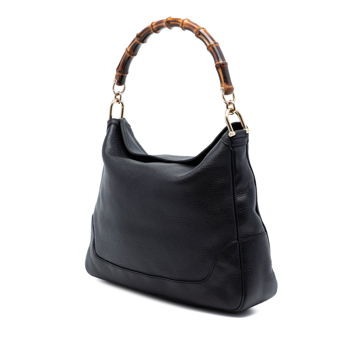 Diana Bamboo Shoulder Bag Leather Medium
