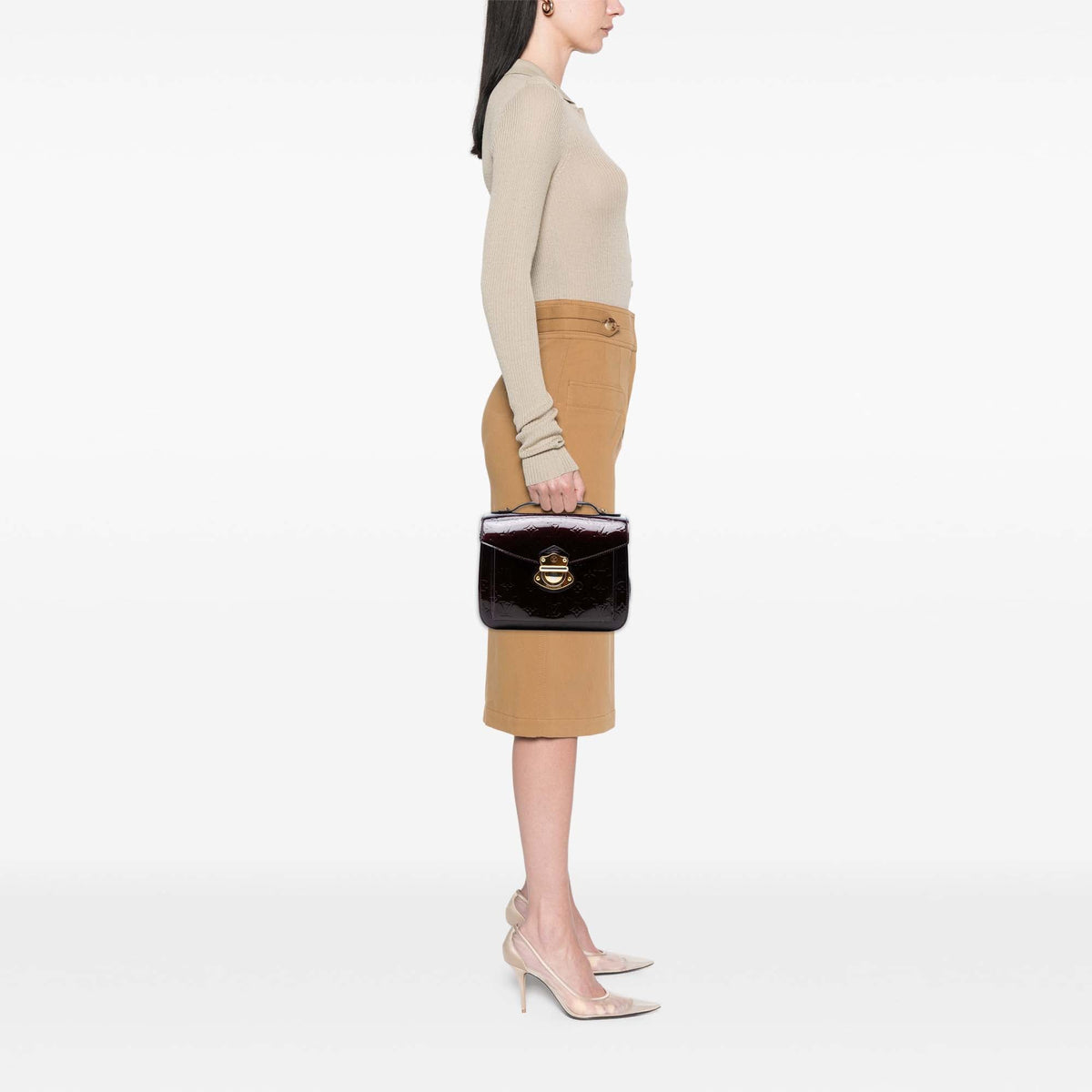 Mirada Handbag Monogram Vernis