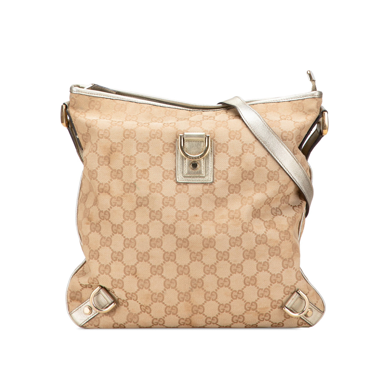 Abbey D-Ring Messenger Bag GG Canvas