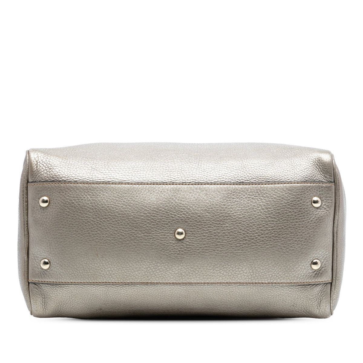 Bamboo Shopper Boston Bag Leather Medium