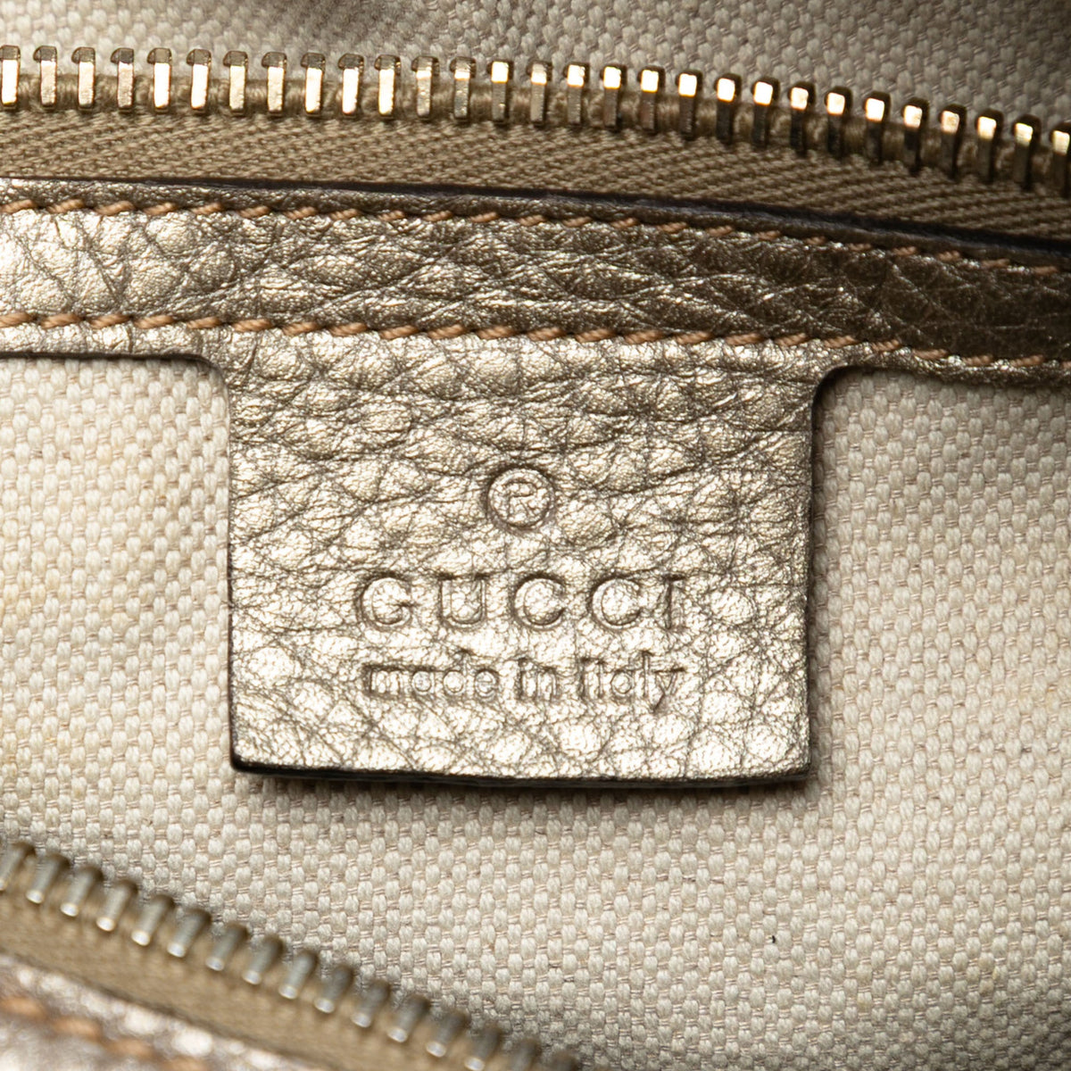 Bamboo Shopper Boston Bag Leather Medium