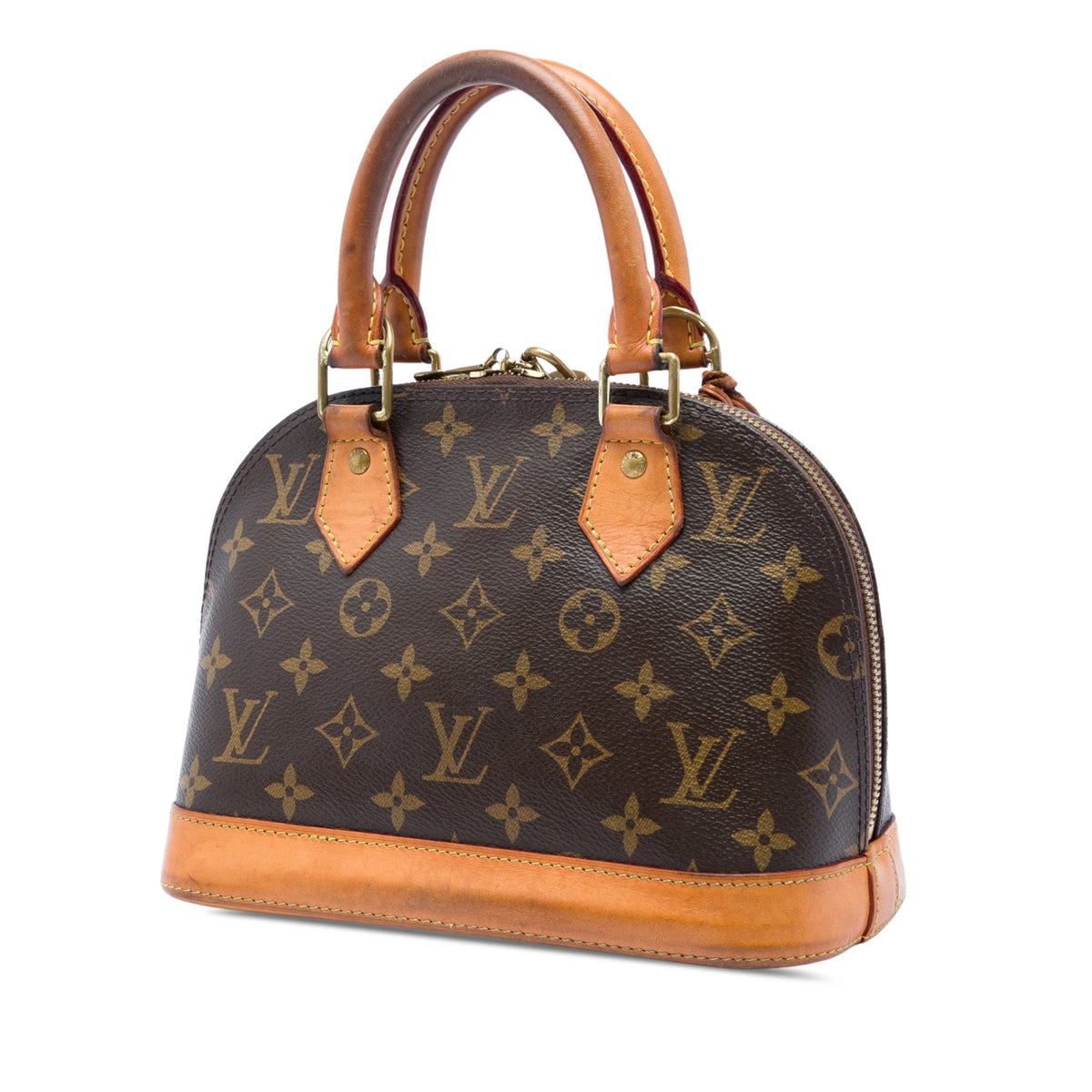 Alma Handbag Monogram Canvas BB