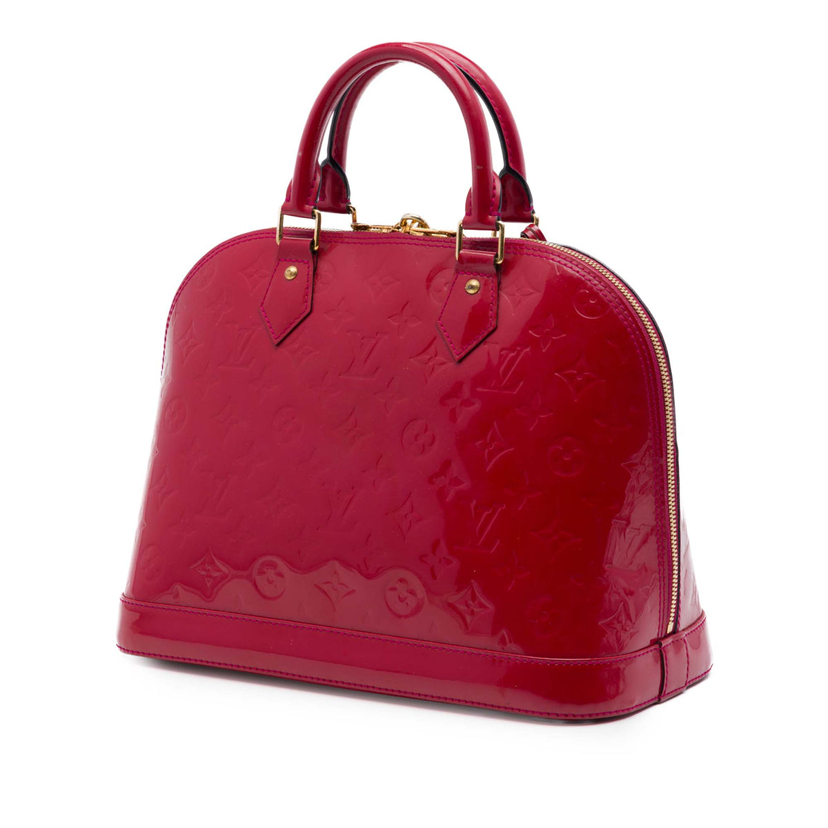 Alma Handbag Monogram Vernis PM
