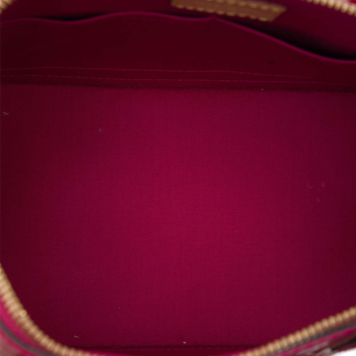 Alma Handbag Monogram Vernis PM