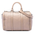 Joy Boston Bag Microguccissima Leather Medium