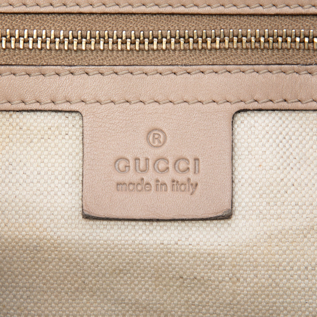 Joy Boston Bag Microguccissima Leather Medium