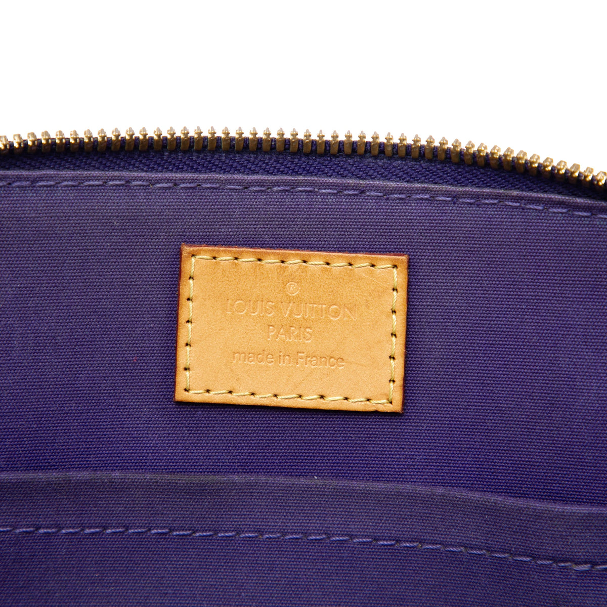 Alma Handbag Monogram Vernis BB