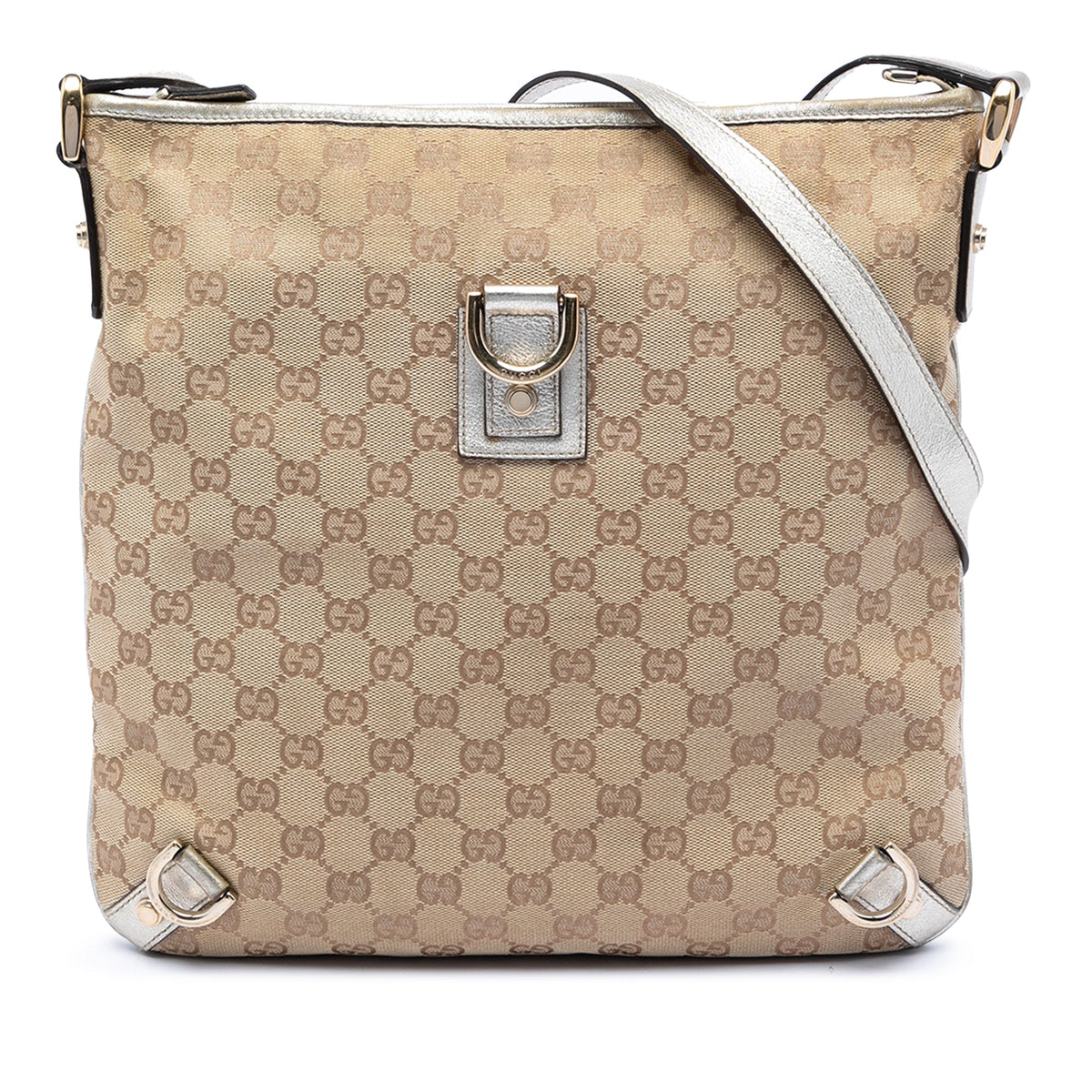 Abbey D-Ring Messenger Bag GG Canvas