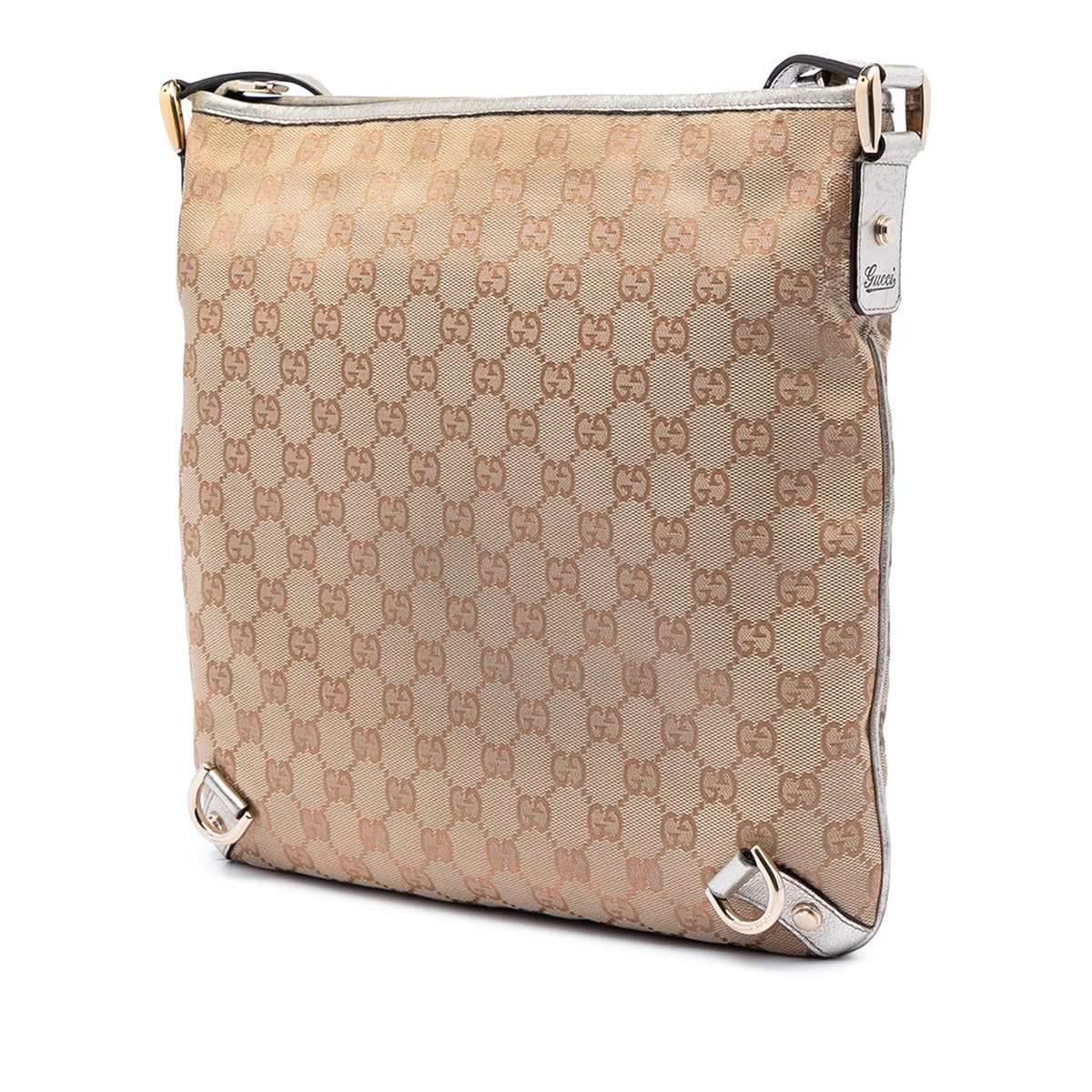 Abbey D-Ring Messenger Bag GG Canvas
