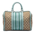 Vintage Web Boston Bag GG Canvas Medium