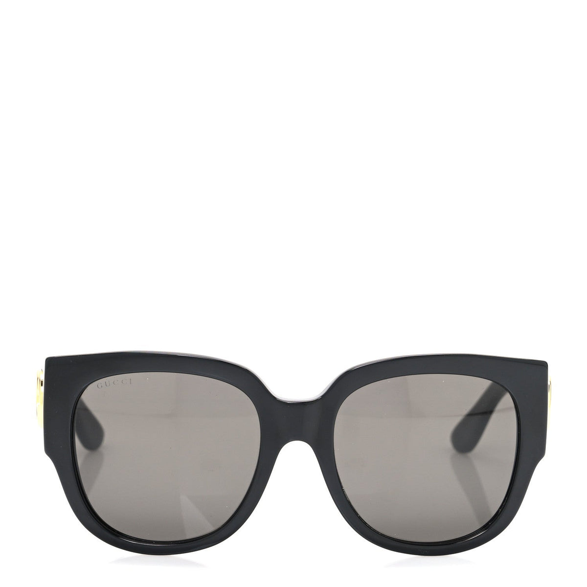 Acetate Square Frame Sunglasses GG0142SA Black