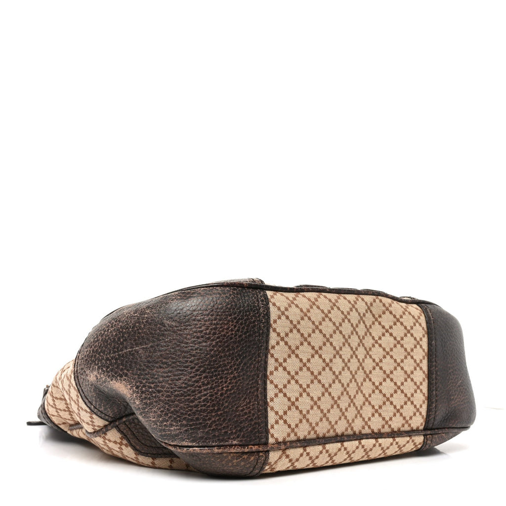 Diamante Catherine Hobo Brown