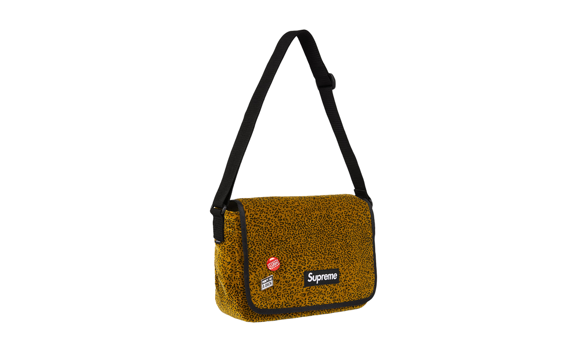 Velvet Small Messenger Bag "Tan Leopard" SU26345