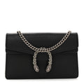 Calfskin Super Mini Dionysus Shoulder Bag Black