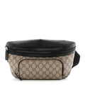 GG Supreme Monogram Belt Bag Black